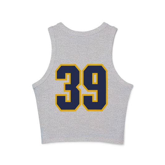 Bella + Canvas® Women's Micro Rib Racer Tank Top - HORSHAM POLICE (Front & Back)