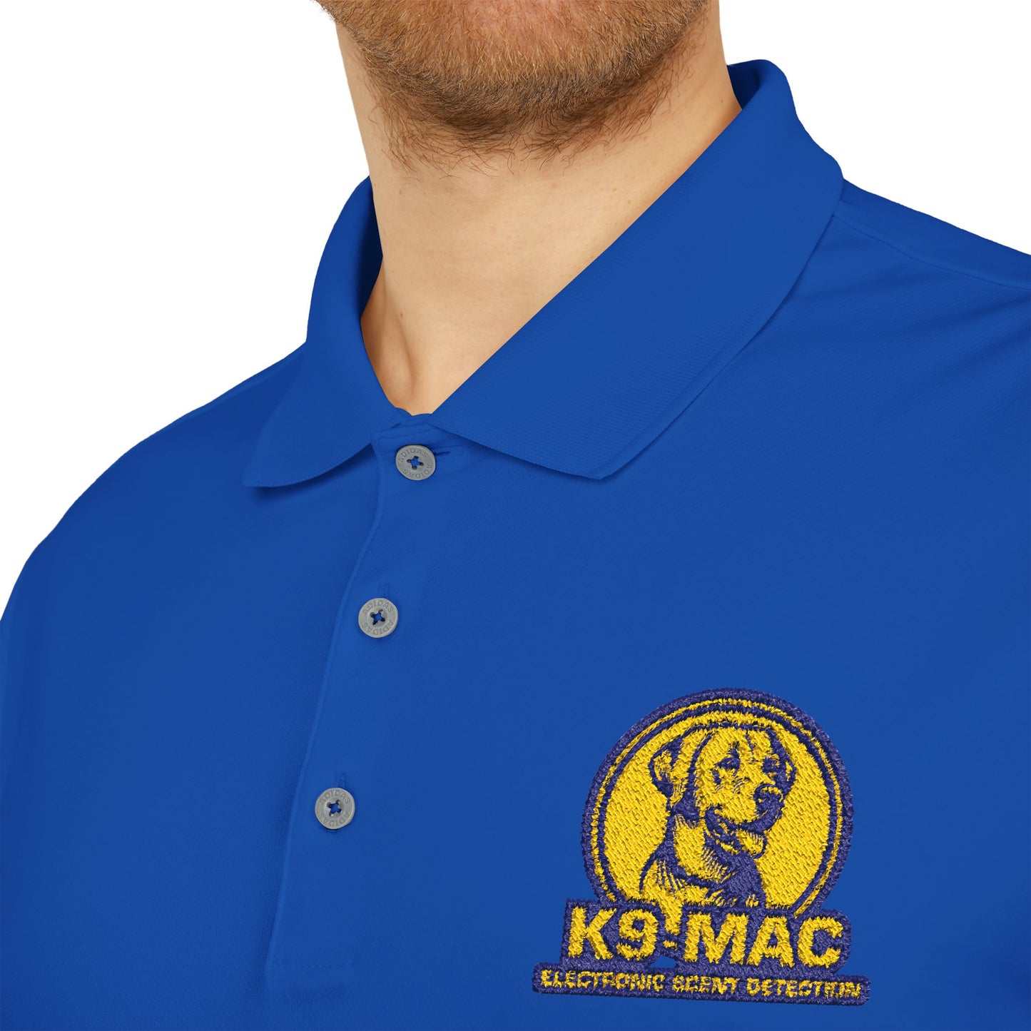 Embroidered Adidas Unisex Performance Polo - K9 Mac