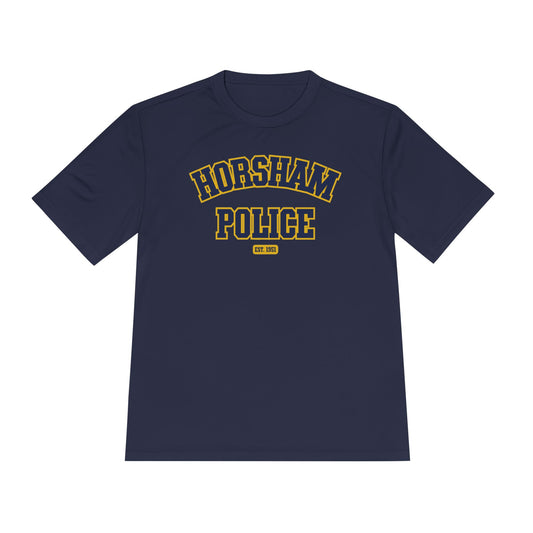 Sport-Tek® Unisex Moisture Wicking Tee - HORSHAM POLICE (Front & Back)