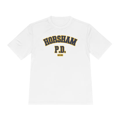 Sport-Tek® Unisex Moisture Wicking Tee - HORSHAM P.D. (Front & Back)