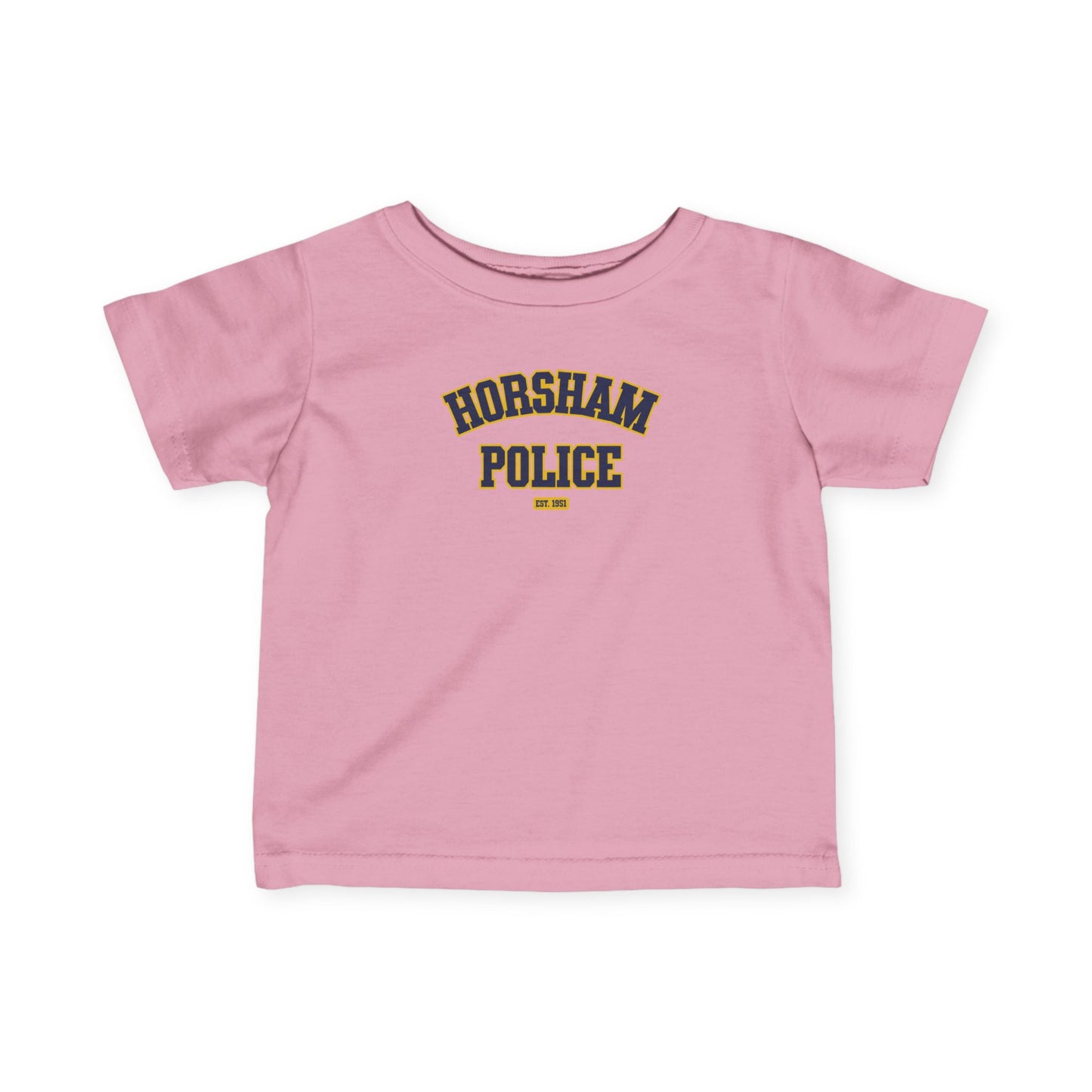 Rabbit Skins® Infant Tee - HORSHAM POLICE (Front & Back)