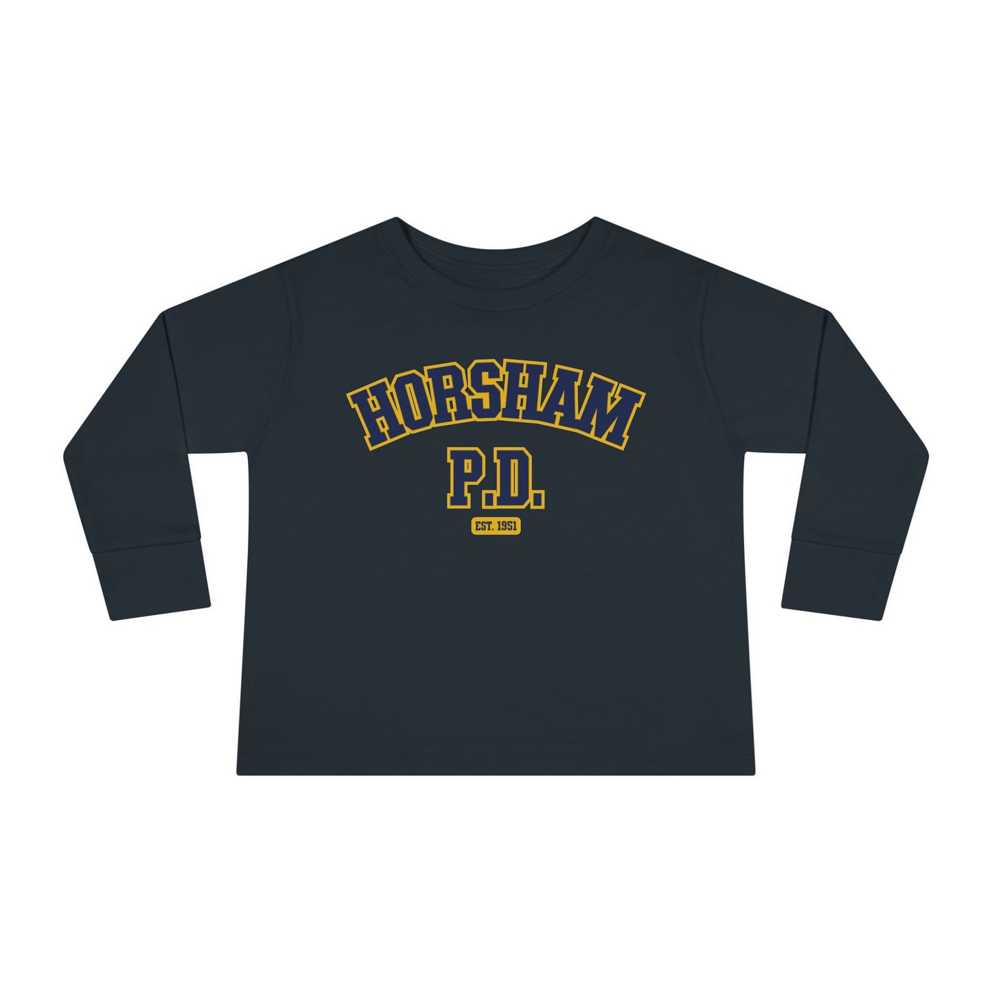 Rabbit Skins® Kids Long Sleeve Tee - HORSHAM P.D. (Front & Back)