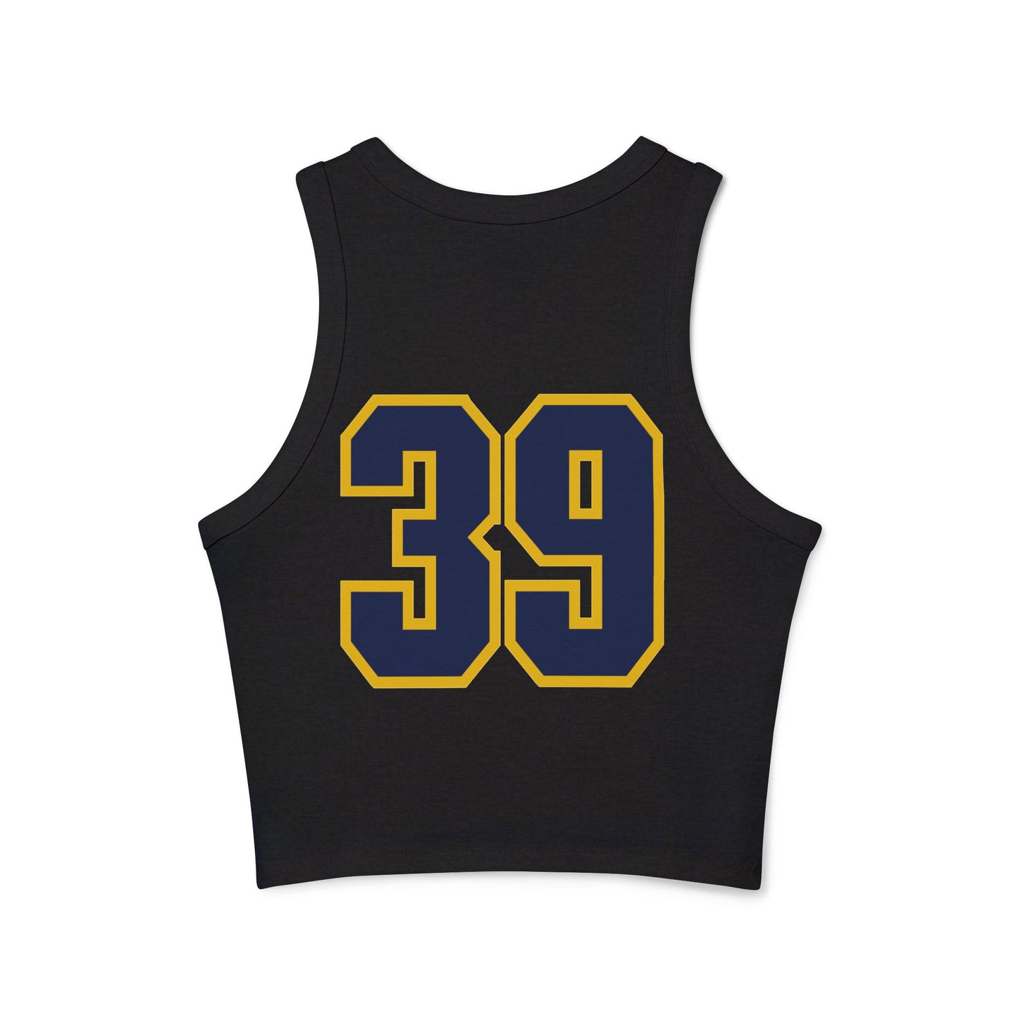 Bella + Canvas® Women's Micro Rib Racer Tank Top - HORSHAM P.D. (Front & Back)