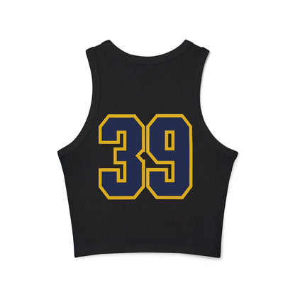 Bella + Canvas® Women's Micro Rib Racer Tank Top - HORSHAM P.D. (Front & Back)