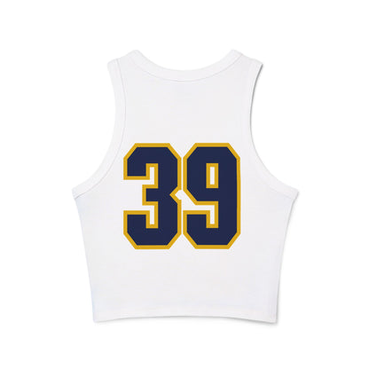 Bella + Canvas® Women's Micro Rib Racer Tank Top - HORSHAM POLICE (Front & Back)