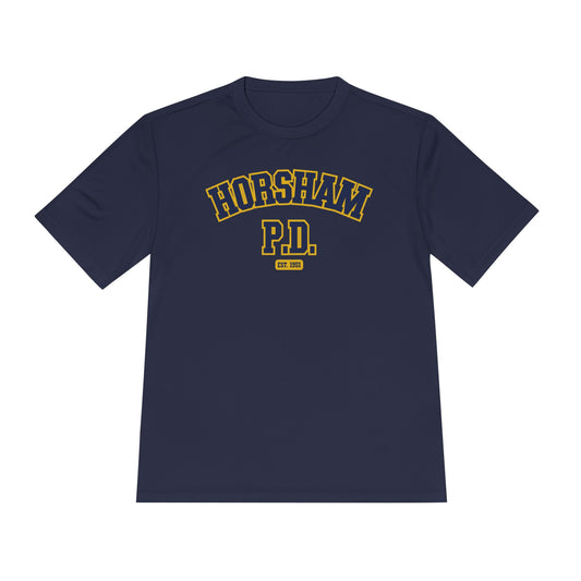 Sport-Tek® Unisex Moisture Wicking Tee - HORSHAM P.D. (Front & Back)