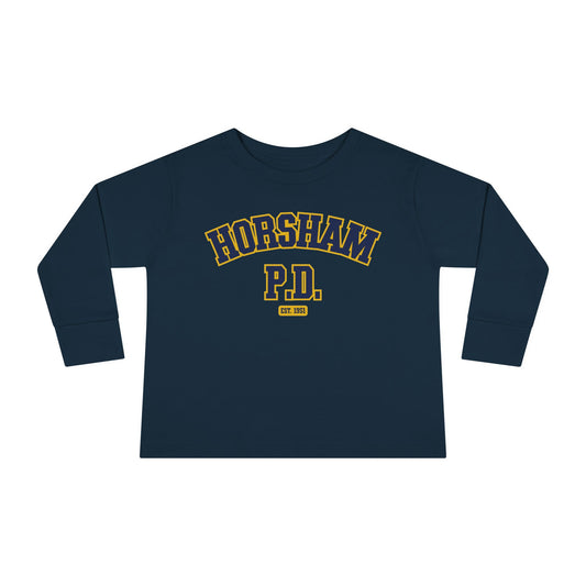 Rabbit Skins® Kids Long Sleeve Tee - HORSHAM P.D. (Front & Back)