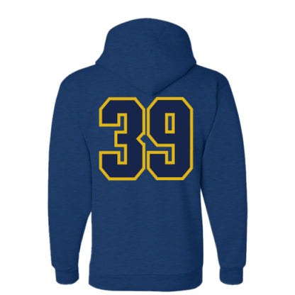 NAVY HEATHER - BACK