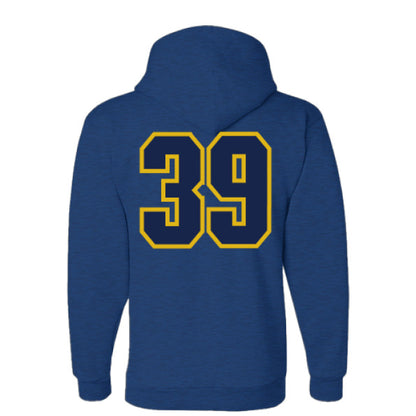 NAVY HEATHER - BACK