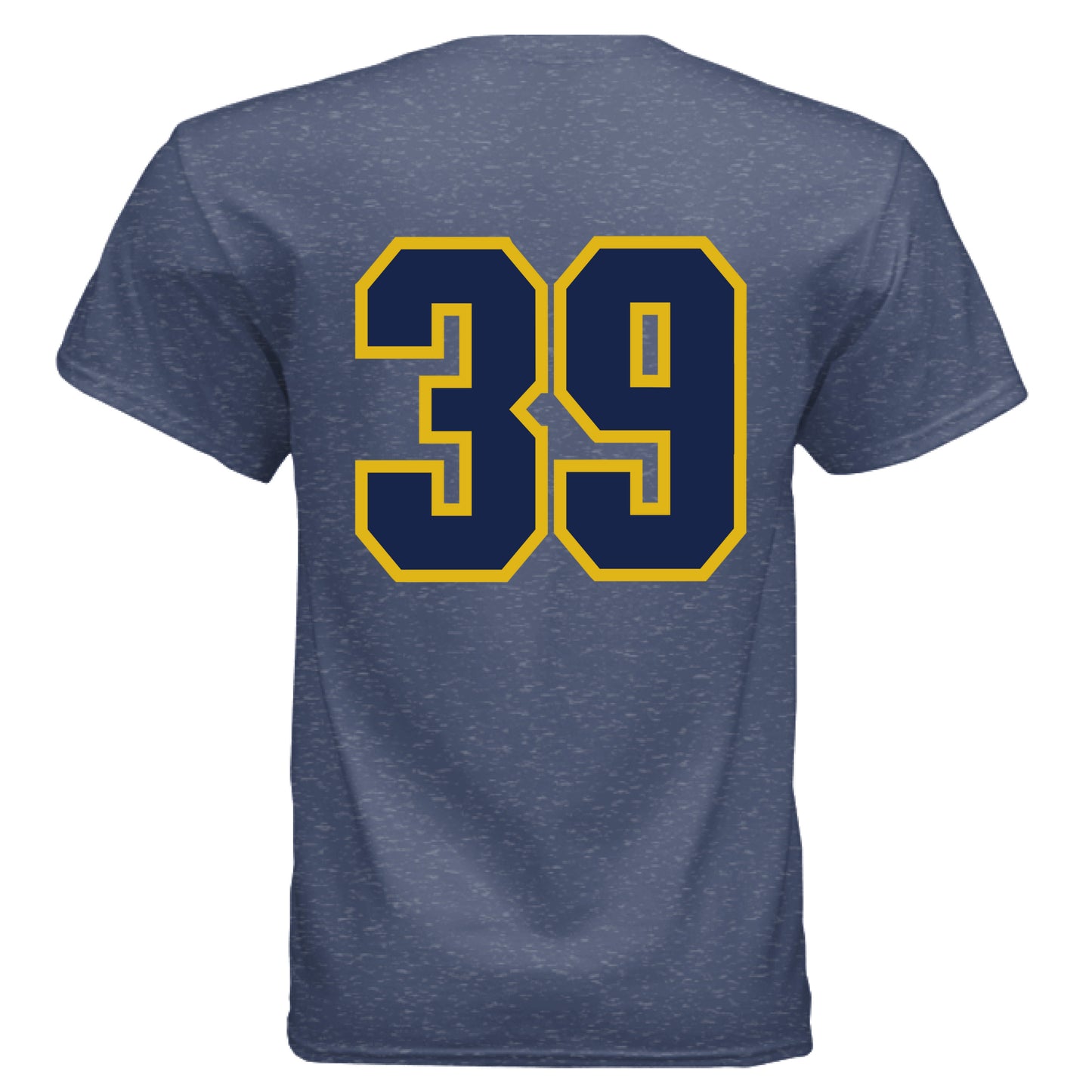Heather Sport Dark Navy - BACK