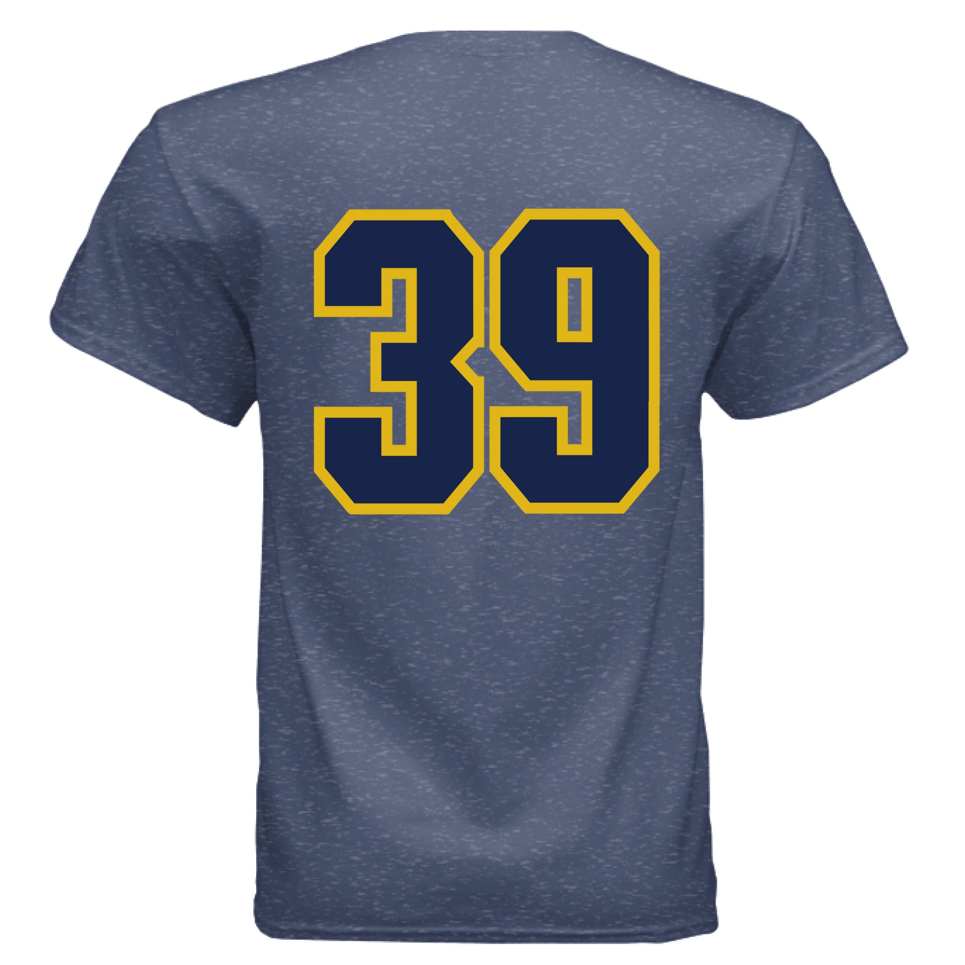 Heather Sport Dark Navy - BACK